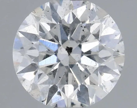0.74ct Round Natural Diamond (Colour F, Clarity SI2, Cut EX, IGI Certified)