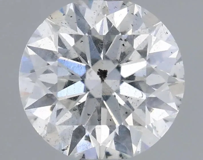 0.74ct Round Natural Diamond (Colour F, Clarity SI2, Cut EX, IGI Certified)