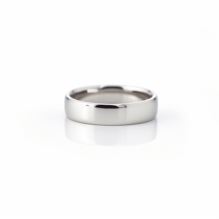Mens Sterling Silver Plain Band - Minted Jewellery