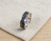 South Africa 20c coin ring resting on linen - Minted Jewellery