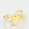 Curled Wave Band - Minted Jewellery