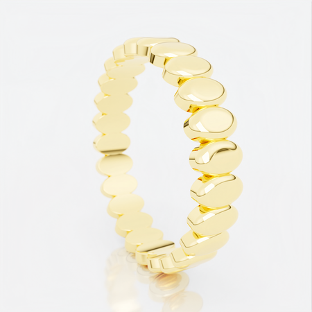 Oval Band - Minted Jewellery