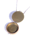 Brass Coin Locket Necklace - Minted Jewellery