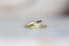 Gold Plated Organic Silver Stacking Ring Set - Minted Jewellery
