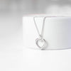 Heart Silver Necklace - Minted Jewellery