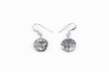 Silver Coin Earring (drop) - Minted Jewellery