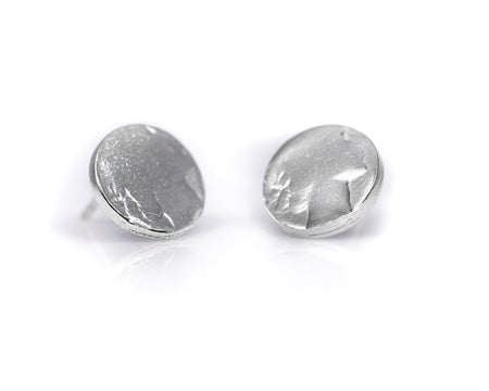 Silver Coin Earring (Stud) - Minted Jewellery